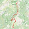 Trace GPS Quenza à Ghisoni, itinéraire, parcours