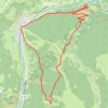 Trace GPS Randonnée au Col de la Coume, itinéraire, parcours