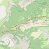 Trace GPS Au pied du mont Aiguille, itinéraire, parcours
