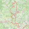 Trace GPS Entre Vignes et Pierres Dorées - Saint-Germain-Nuelles, itinéraire, parcours