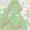 Trace GPS Les carrières de Sainte-Juste - Saint-Restitut, itinéraire, parcours