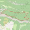 Trace GPS Forêt de Saou - le grand Pomerolle, itinéraire, parcours
