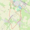 Trace GPS Les fortifications de le Quesnoy, itinéraire, parcours
