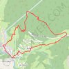 Trace GPS D'Arêches au Col de Pré par le hameau de Boudin, itinéraire, parcours