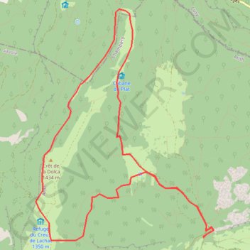 Trace GPS Les 3 bornes - Montagny, itinéraire, parcours