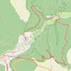 Trace GPS Marche nordique à Val Suzon, itinéraire, parcours