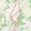 Trace GPS Saint-Sébastien au Faouët - circuit n°4, itinéraire, parcours