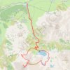 Trace GPS Pic des Crampettes et pic de Lurtet depuis le Tournaboup, itinéraire, parcours