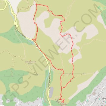 Trace GPS Le Baou des blancs, itinéraire, parcours
