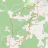 Trace GPS Cazals-Montcléra, itinéraire, parcours