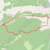 Trace GPS Glacières de Pivaut départ de Mazaugues, itinéraire, parcours