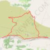 Trace GPS Plateau de Calern, itinéraire, parcours