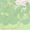 Trace GPS Rocher de Batail en circuit depuis Brassac, itinéraire, parcours
