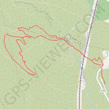 Trace GPS Plateau de l'Arbois, itinéraire, parcours