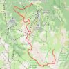Trace GPS Col du Rateau, itinéraire, parcours