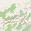 Trace GPS Autour des Dents de Roque Forcade, Tour de Cauvin, itinéraire, parcours