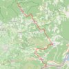 Trace GPS Chemin de la Sainte Baume. 15ème tronçon, de Vitrolles à pont Mirabeau, itinéraire, parcours