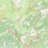 Trace GPS GR74 Randonnée de Saint Maurice Navacelles à Saint Privat (Hérault), itinéraire, parcours