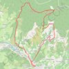 Trace GPS Montagne de Rochefort, itinéraire, parcours