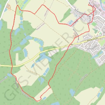 Trace GPS Par Le Sapin seul, itinéraire, parcours