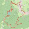 Trace GPS Dent d'Arclusaz en boucle (Bauges), itinéraire, parcours
