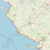 Trace GPS La Vélodyssée en Vendée - de La Rochelle à Pornic, itinéraire, parcours