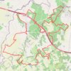 Trace GPS Les sentiers du Brulhois - Donzac, itinéraire, parcours