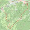 Trace GPS Breitenbach, Petit-Ballon, Griesbach, itinéraire, parcours