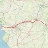 Trace GPS Loir à vélo : Saumur - Saint Brévin, itinéraire, parcours