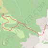 Trace GPS Pic de Gallinas depuis Prats-Balaguer, itinéraire, parcours