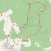 Trace GPS Le Bois de Saleyron à Labastide-de-Virac, itinéraire, parcours