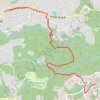 Trace GPS Valbonne par la Brague, itinéraire, parcours