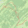 Trace GPS Mont Tendre (Suisse), itinéraire, parcours