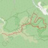Trace GPS Tour du Chastelas de Baravon, itinéraire, parcours
