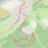 Trace GPS Cascade de l'Ours - Bussang, itinéraire, parcours