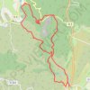 Trace GPS Le Ravin des Arcs, itinéraire, parcours