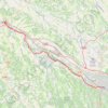 Trace GPS Pau Orthez, itinéraire, parcours