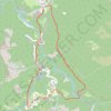 Trace GPS Samoëns, la cascade du Rouget, itinéraire, parcours