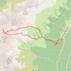 Trace GPS Ferrouillet pointe Centrale Sud depuis le Rivier d'Allemont (Belledonne), itinéraire, parcours