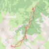 Trace GPS Epaule au sud de la grande Autane, itinéraire, parcours