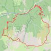 Trace GPS Mont Pécloz en boucle par les crêtes et pointes Fougère Chamosseran Armenaz (Bauges), itinéraire, parcours