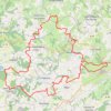 Trace GPS La Cyriade - Saint-Cyr-les-Vignes, itinéraire, parcours
