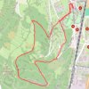 Trace GPS Parcours de santé - Albigny, itinéraire, parcours