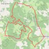 Trace GPS La forêt de Biron, itinéraire, parcours