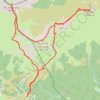 Trace GPS Estibette, Granquet, Las Escures depuis col des Spandelles, itinéraire, parcours