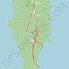 Trace GPS Paths on Mason Point Promontory, itinéraire, parcours