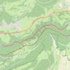 Trace GPS Gorges de l'Orbe, itinéraire, parcours