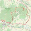Trace GPS Montagne de Reims, itinéraire, parcours