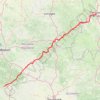 Trace GPS 16 Mont-de-Marsan - Marsat, itinéraire, parcours