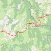 Trace GPS Saint-Privat-d'Allier - Saugues - Chemin de Compostelle, itinéraire, parcours